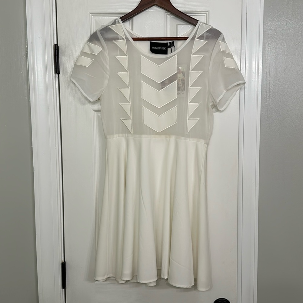 Mink pink dress